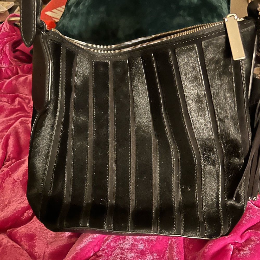 Michael Kors pony hair large bucket bag - Picture 3 of 8